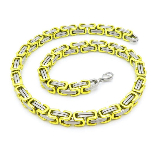 Byzantine Box Collar Chain - BIG BUOY CLUB