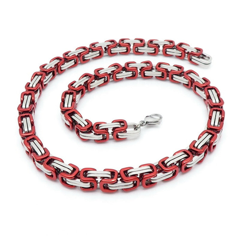 Byzantine Box Collar Chain - BIG BUOY CLUB