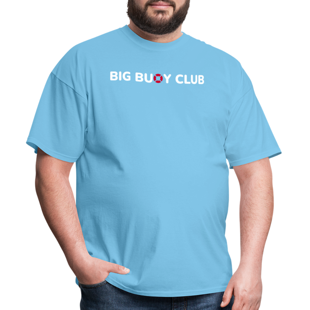 BIG BUOY T-Shirt - White/Red - aquatic blue