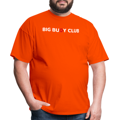 BIG BUOY T-Shirt - White/Red - orange