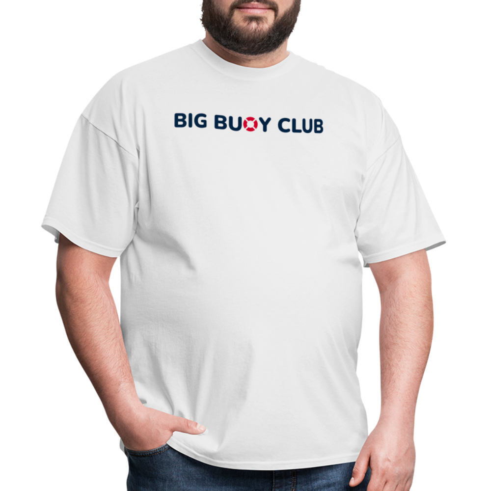 BIG BUOY T-Shirt - Blue/Red - white