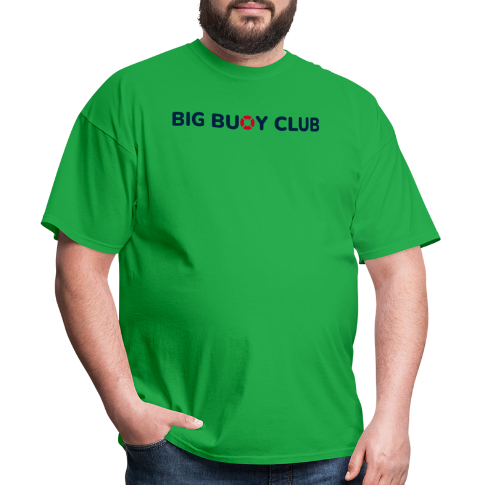 BIG BUOY T-Shirt - Blue/Red - bright green