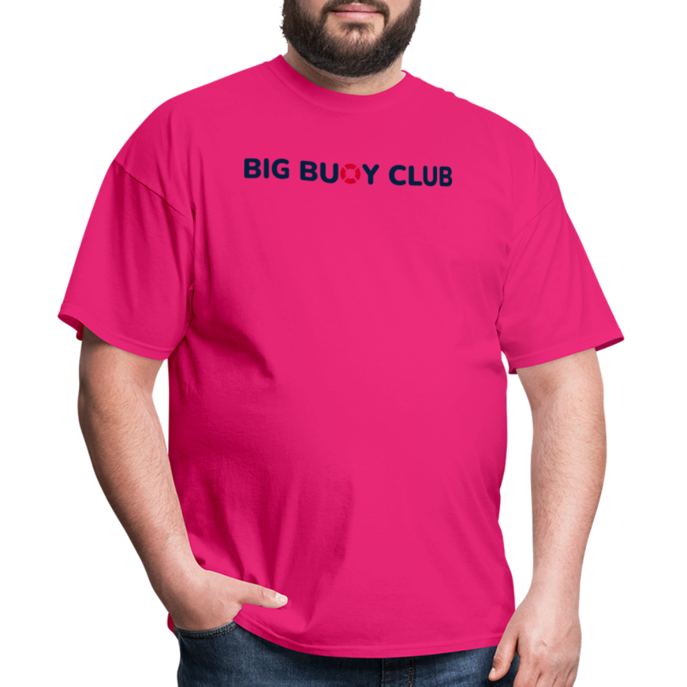 BIG BUOY T-Shirt - Blue/Red - fuchsia