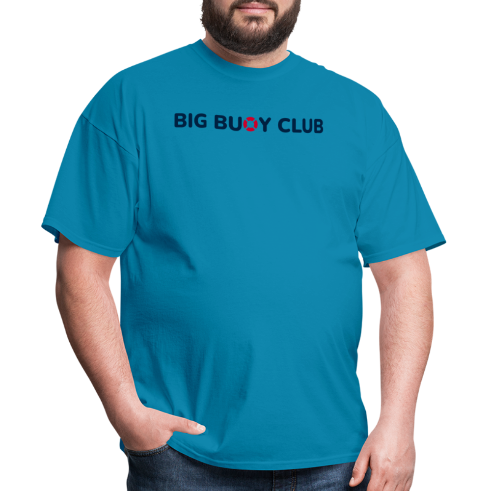 BIG BUOY T-Shirt - Blue/Red - turquoise