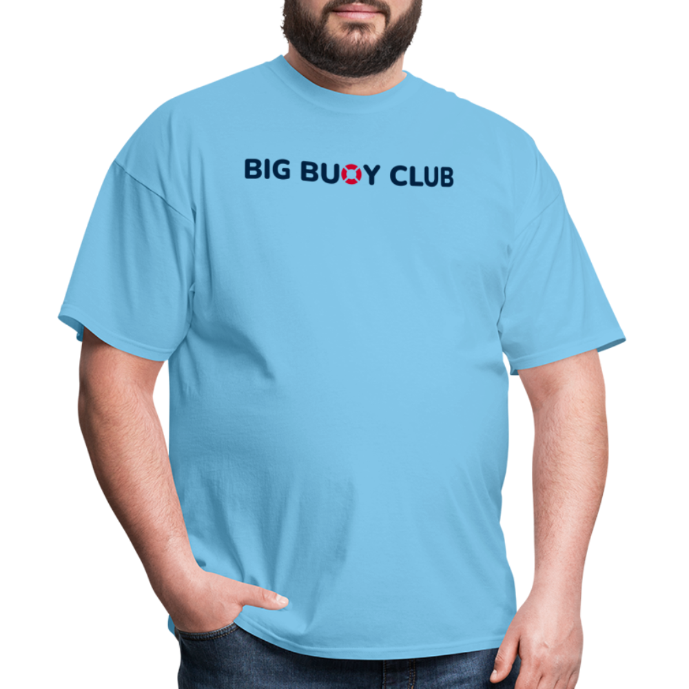 BIG BUOY T-Shirt - Blue/Red - aquatic blue