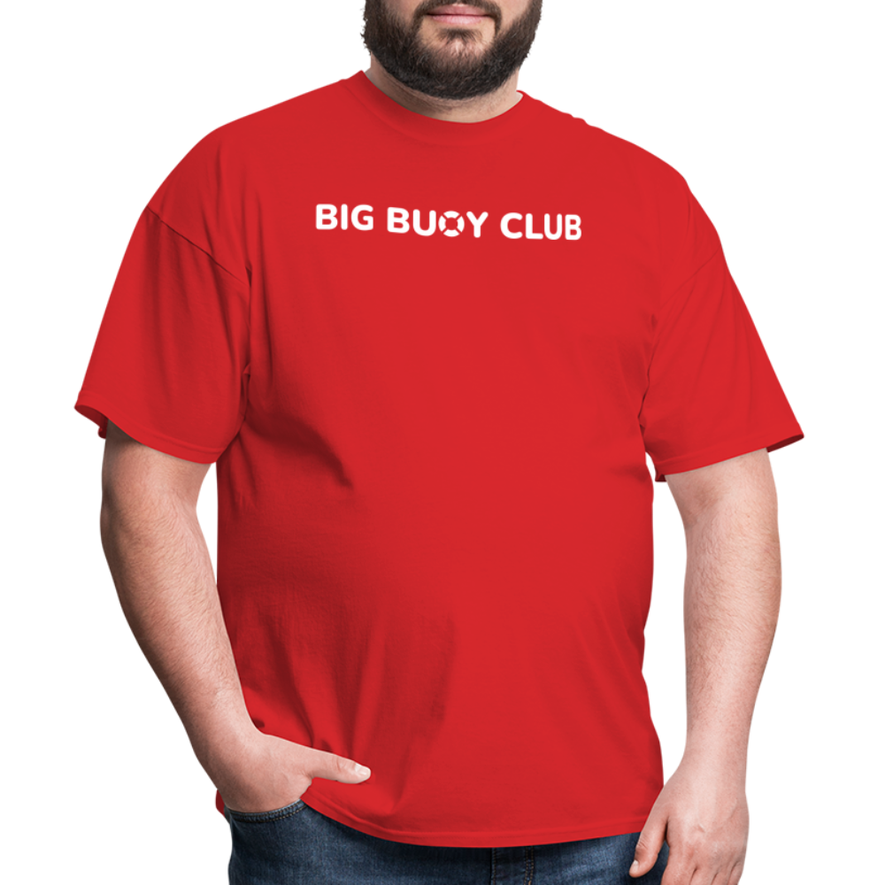 BIG BUOY T-Shirt - White - red