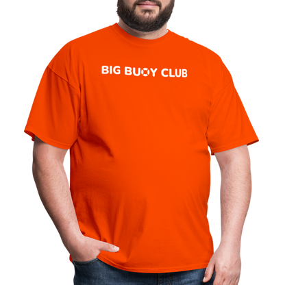 BIG BUOY T-Shirt - White - orange