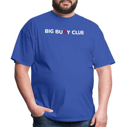 BIG BUOY T-Shirt - White/Red - royal blue