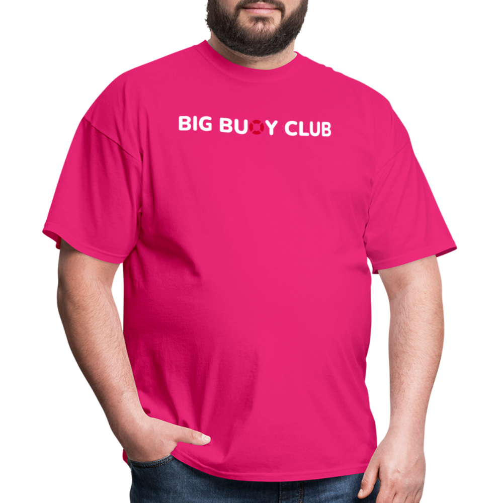 BIG BUOY T-Shirt - White/Red - fuchsia