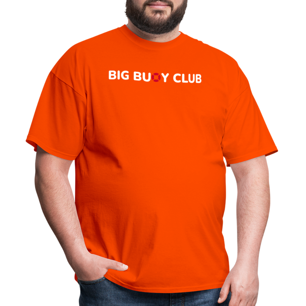 BIG BUOY T-Shirt - White/Red - orange