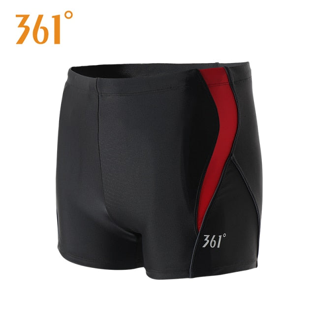 Performance Fitted Swim Trunk - Red Swoop - BIG BUOY CLUB